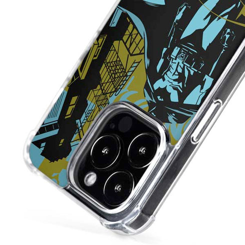 DC Comics Batman Poster Abstract iPhone 16 Pro MagSafe Case
